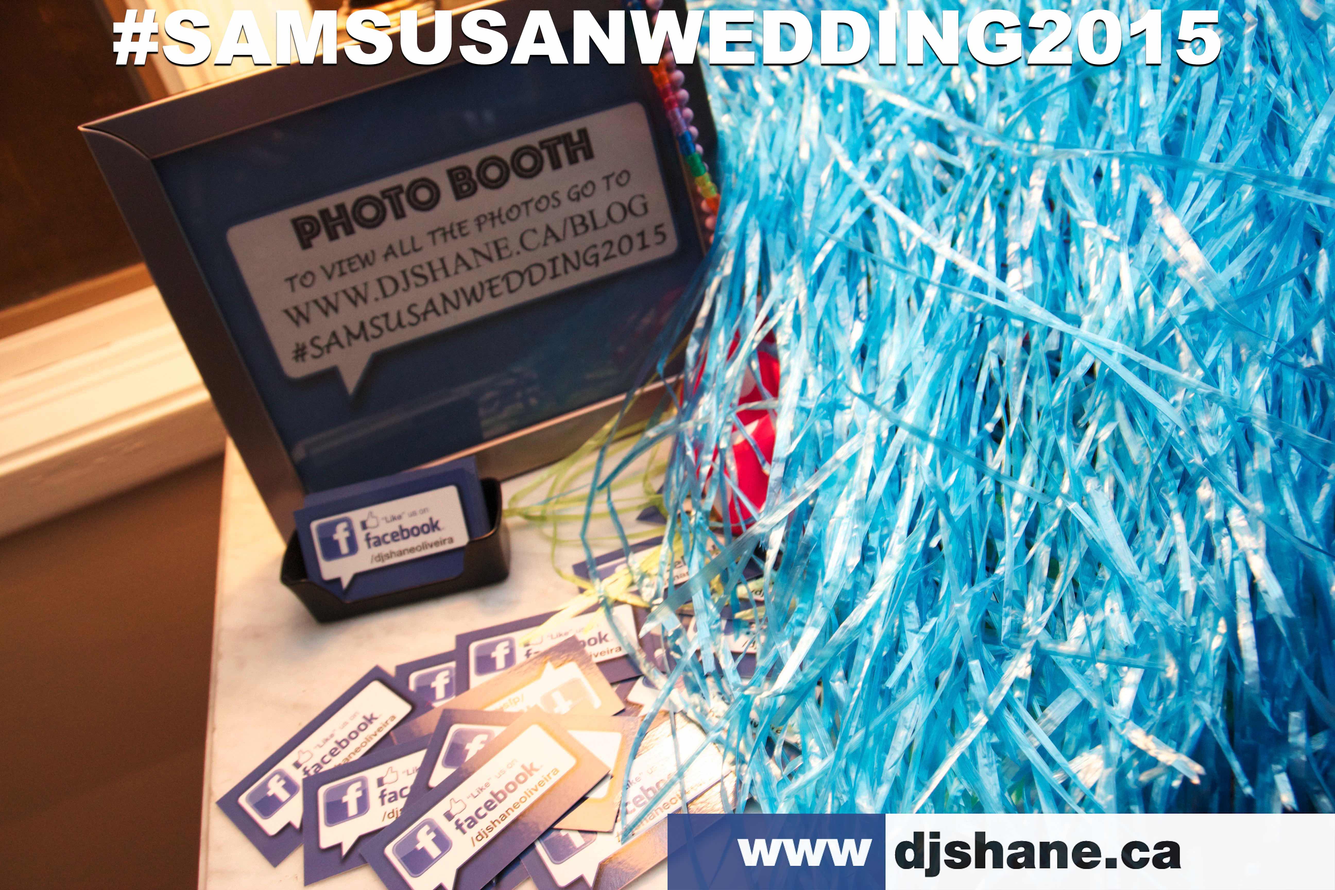 SAM & SUSAN’S WEDDING PHOTO BOOTH & PARTY PHOTOS #SAMSUSANWEDDING2015